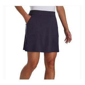 FootJoy Navy Blue Golf Skort Womens Size Small Elastic Waist Stretch‎ Activewear